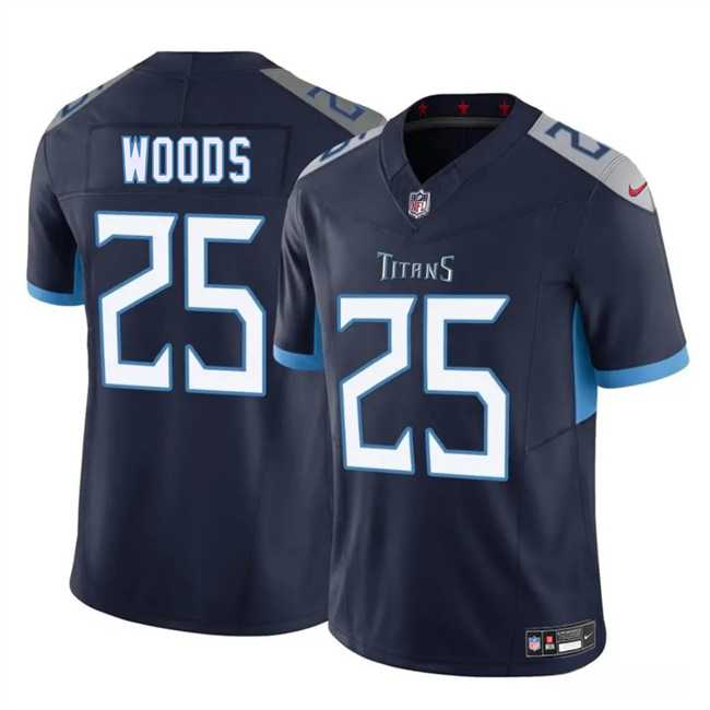 Men & Women & Youth Tennessee Titans #25 Xavier Woods Navy 2025 F.U.S.E. Vapor Limited Stitched Jersey,We sell and wholesale Men & Women & Youth Tennessee Titans #25 Xavier Woods Navy 2025 F.U.S.E. Vapor Limited Stitched Jersey on line form chian!